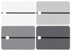 METAL SPRAY CARDS, BLACK STRIPE
